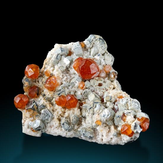 Spessartine & Smoky Quartz