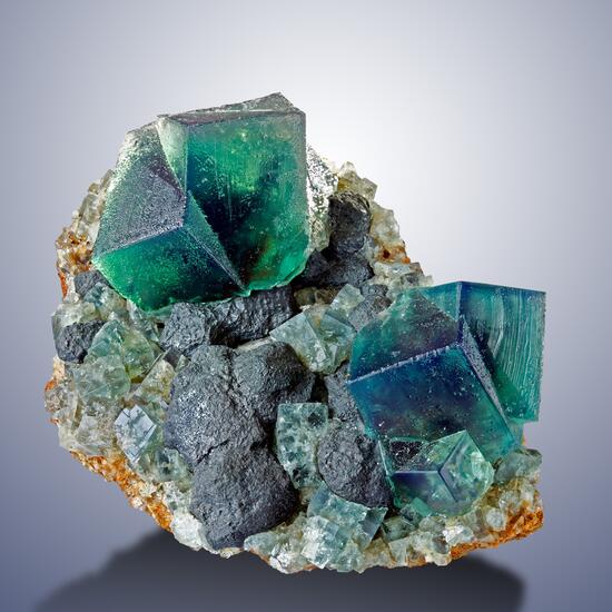 Fluorite With Galena