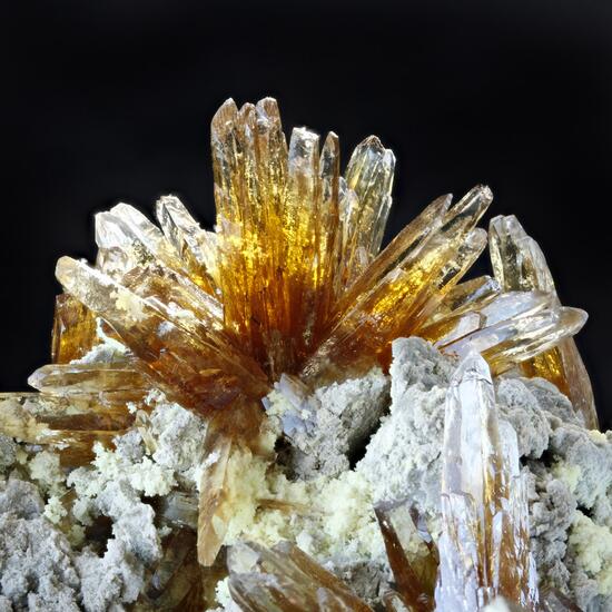 Celestine With Sulphur