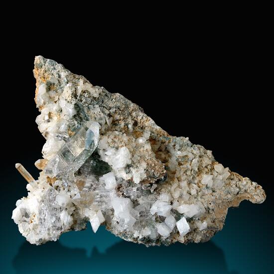 Rock Crystal & Adularia