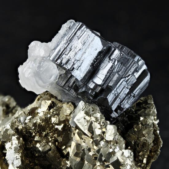 Bournonite Pyrite Psm Pyrrhotite Calcite & Sphalerite