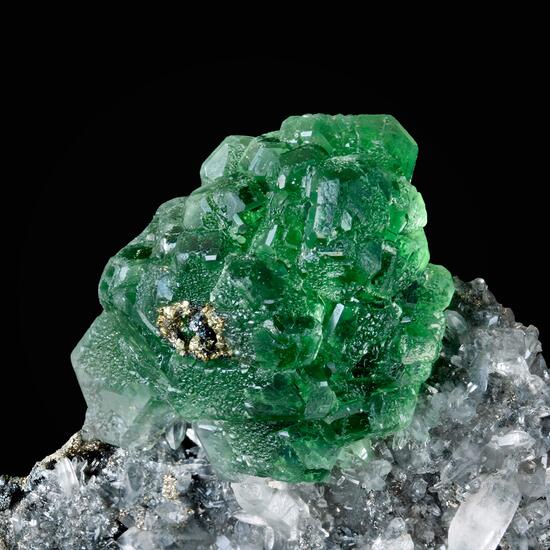 Fluorite Calcite & Pyrite