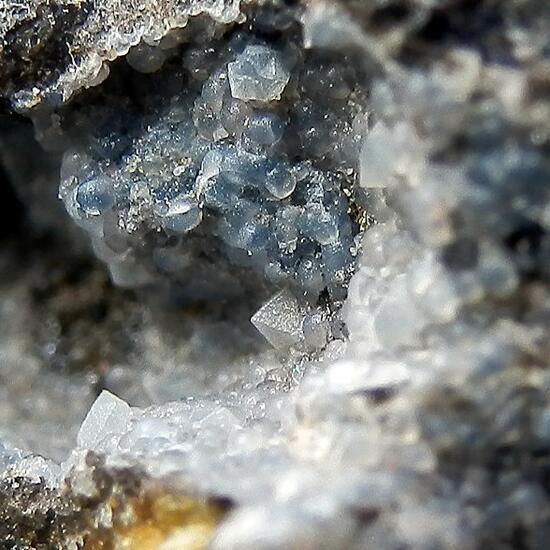 Faujasite-Na Hyalite & Phillipsite