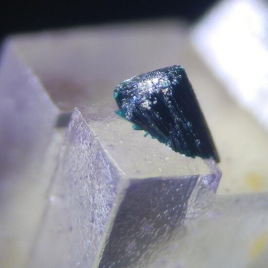 Clinoclase & Fluorite