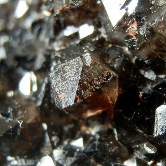 Quartz Var Eisenkiesel & Fluorite