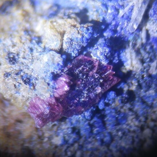 Erythrite & Azurite & Cerussite