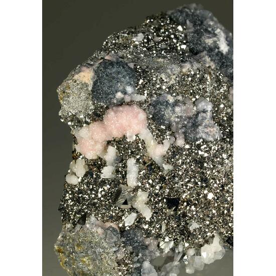 Arsenopyrite Manganoan Calcite Quartz & Boulangerite