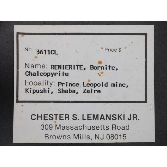 Renierite & Germanite