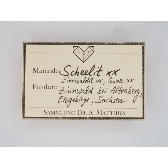 Scheelite & Zinnwaldite