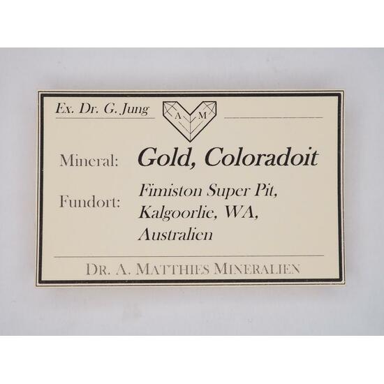 Native Gold & Coloradoite