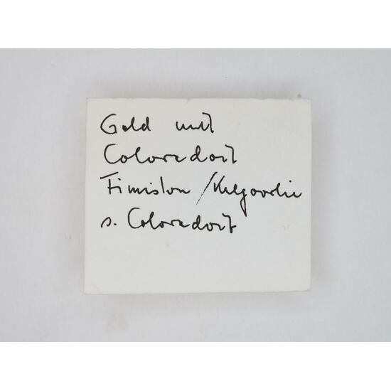 Native Gold & Coloradoite