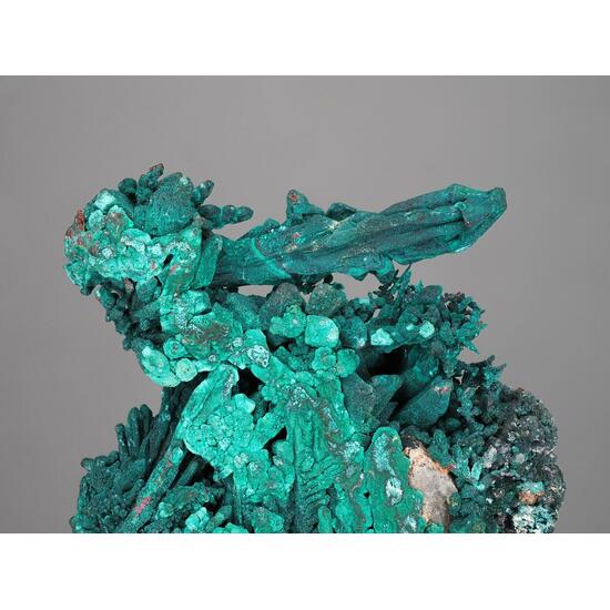 Native Copper & Brochantite