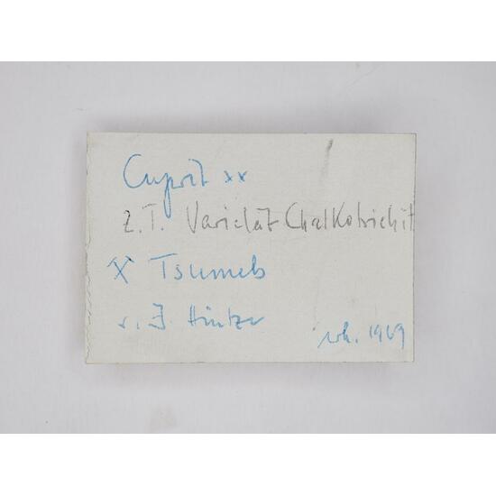 Chalcotrichite & Cuprite