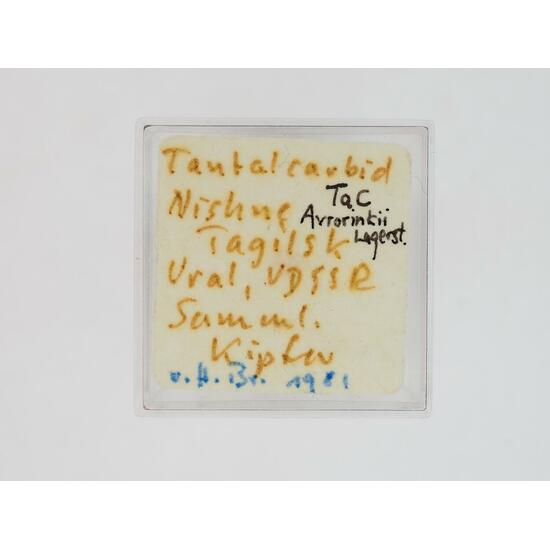 Tantalcarbide