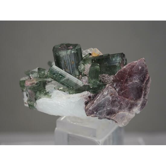 Tourmaline With Cleavelandite & Muscovite