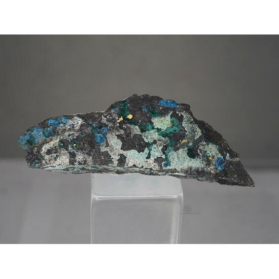 Gold With Paratacamite & Pseudoboleite