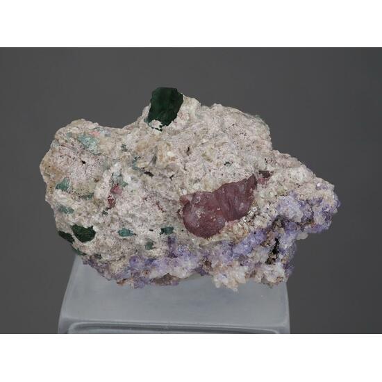 Tourmaline With Apatite & Cookeite