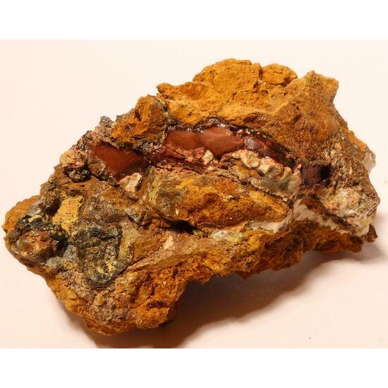 Delvauxite Tinticite & Calcioferrite