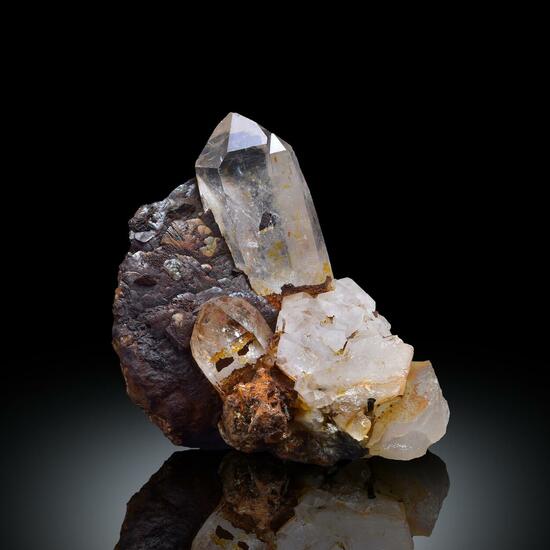 Quartz With Siderite