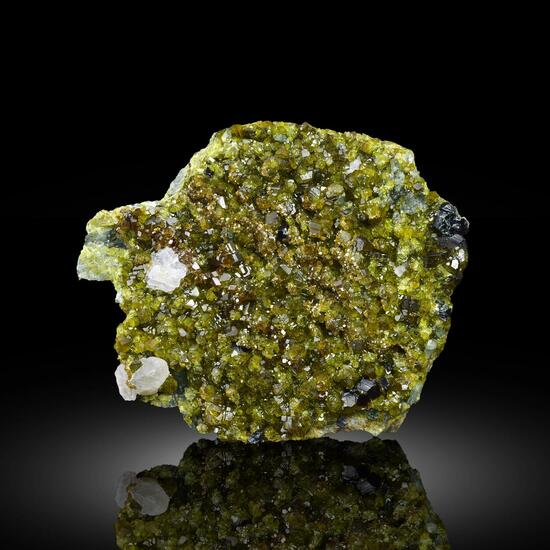 Vesuvianite With Grossular & Diopside
