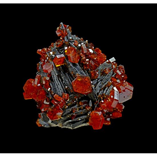 Vanadinite On Baryte