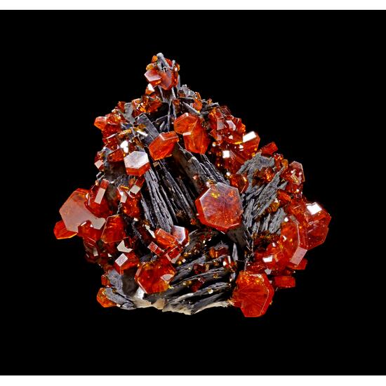 Vanadinite On Baryte