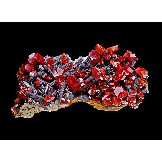 Vanadinite On Baryte