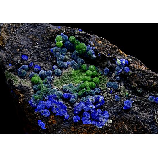Conichalcite & Azurite