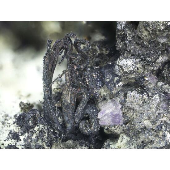 Silver Pyrargyrite Fluorite & Nickelskutterudite