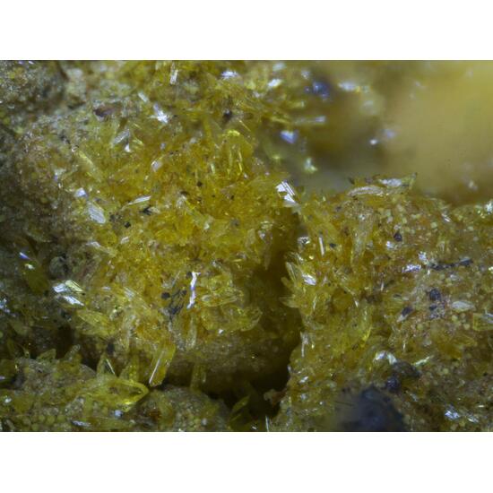 Stewartite On Apatite