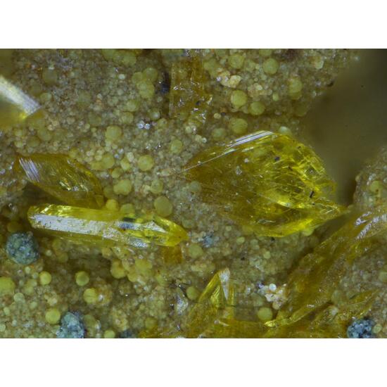 Stewartite On Apatite