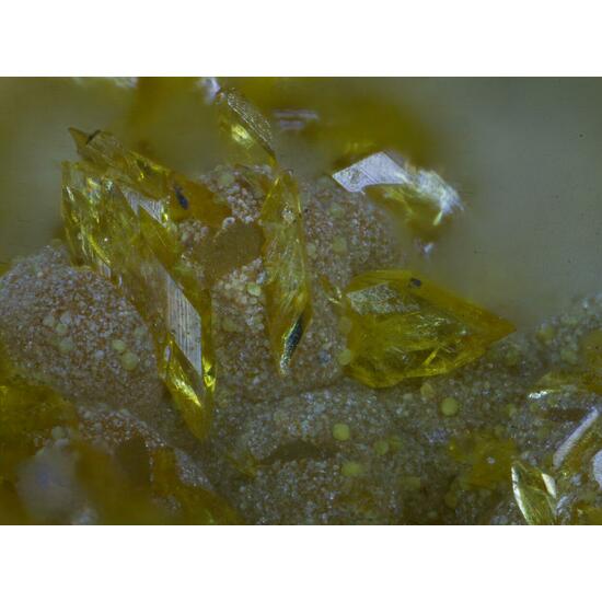 Stewartite On Apatite