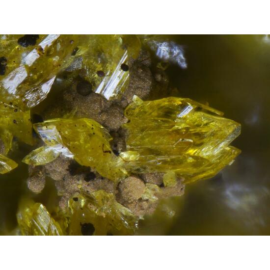 Stewartite On Apatite