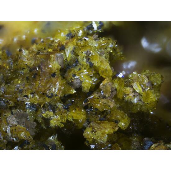 Stewartite On Apatite