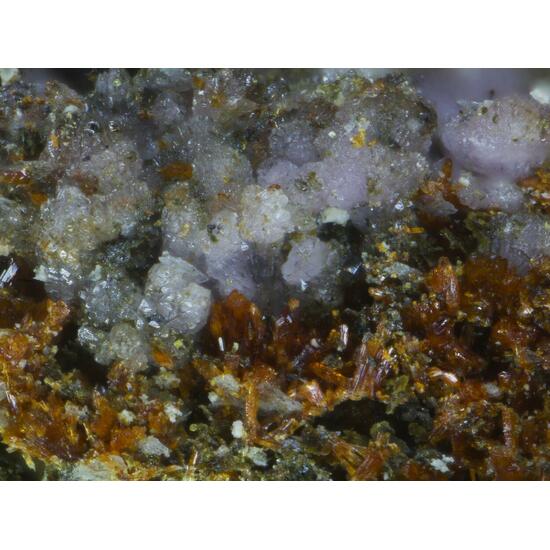 Cyrilovite & Beraunite & Strengite