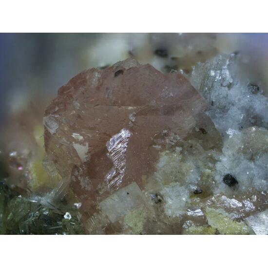 Rhodochrosite Pyrite & Quartz