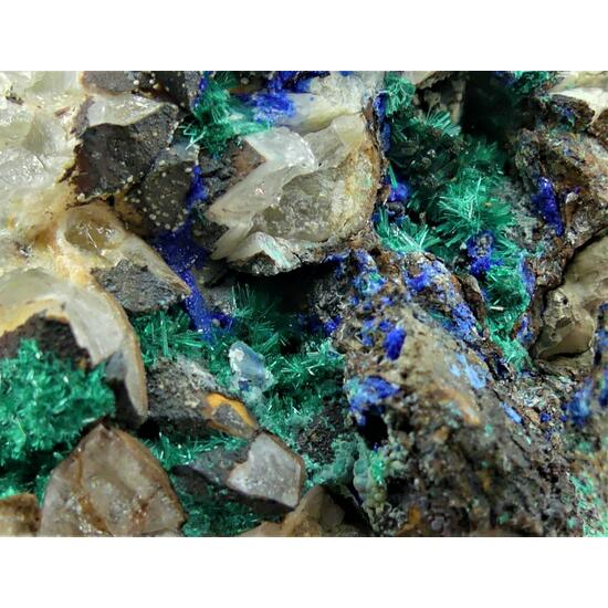 Brochantite & Linarite