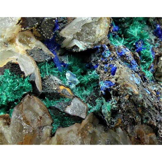 Brochantite & Linarite
