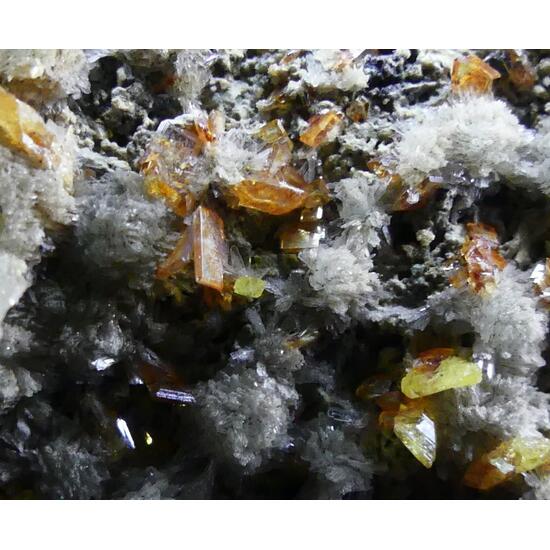 Wulfenite & Hemimorphite