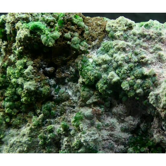 Agardite Huntite & Conichalcite