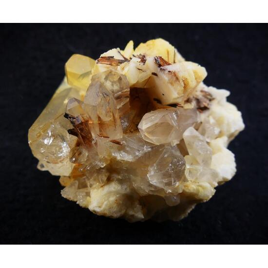 Brookite & Quartz