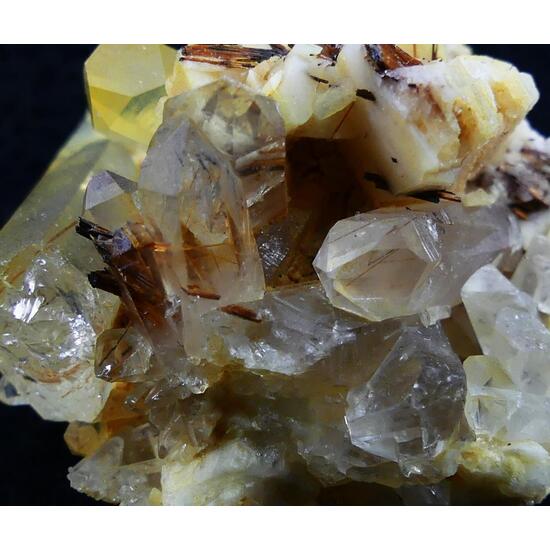 Brookite & Quartz