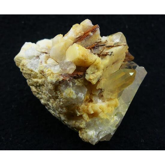 Brookite & Quartz