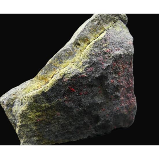 Schuetteite & Cinnabar