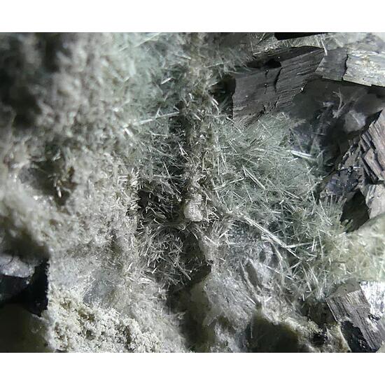Arsenopyrite & Byssolite