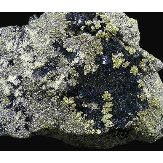 Native Sulphur & Covellite