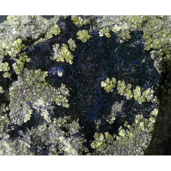 Native Sulphur & Covellite