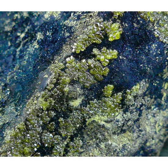 Native Sulphur & Covellite