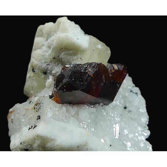 Scheelite & Spessartine