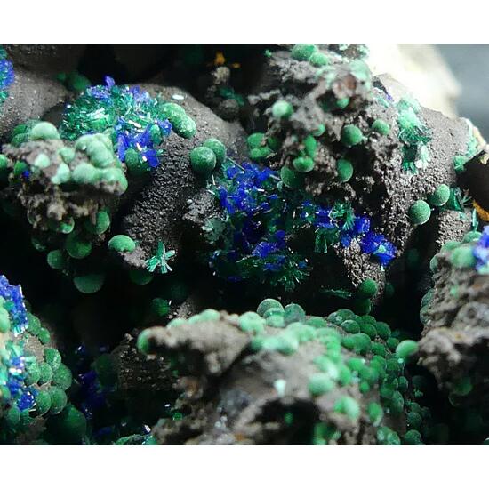 Brochantite Linarite & Malachite